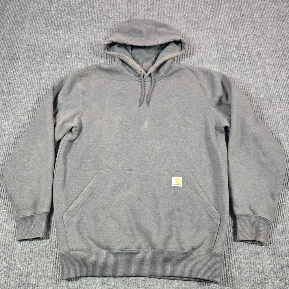 Carhartt Gray Pullover Hooded Sweatshirt
